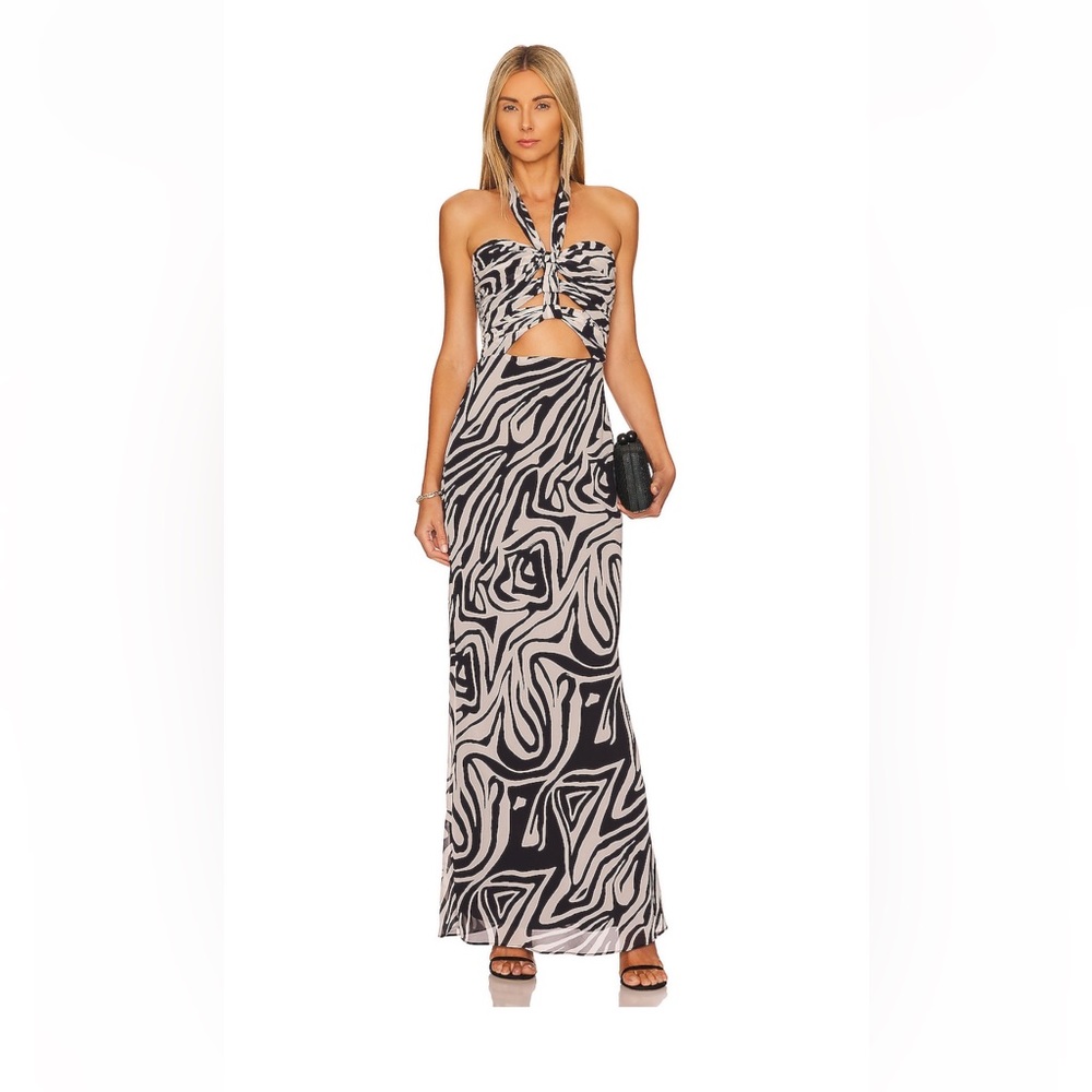Ronny Kobo - Lopte Dress size Small in Zebra